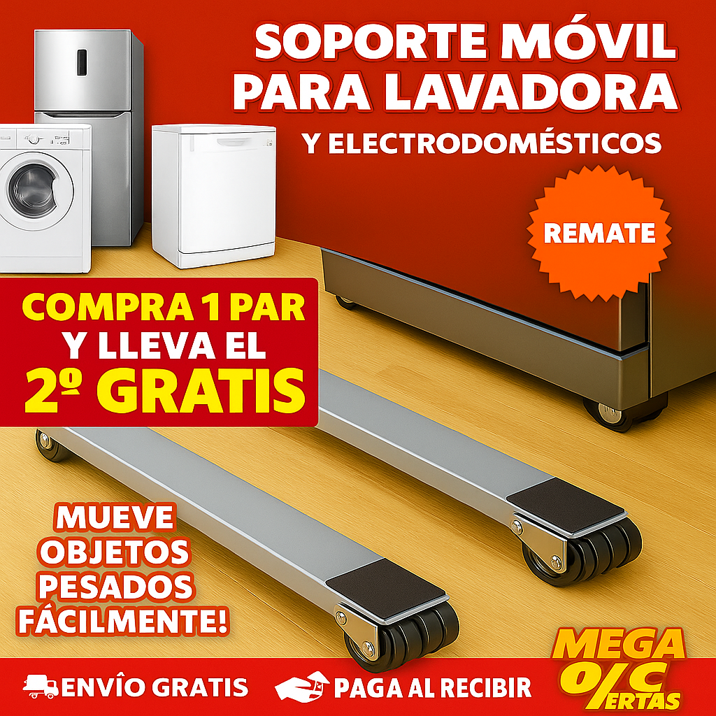 SOPORTES ELECTRODOMESTICS 2 X 1